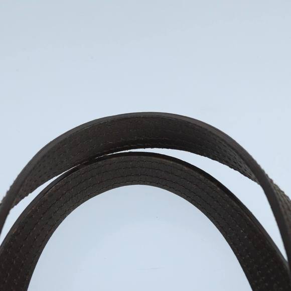 GUCCI GG Canvas Hand Bag Beige Brown Silver 113019 Auth 103326 - Picture 8 of 16